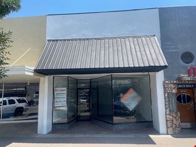 High Exposure Retail Shop Space in Downtown Porterville