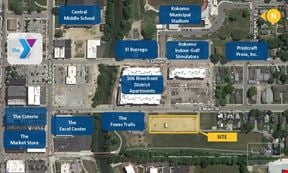 Secured & Graveled Lot in Downtown Kokomo