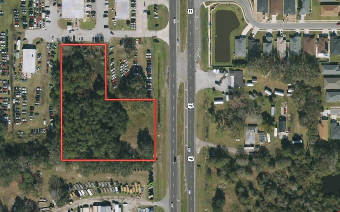 2.48 AC Commercial Site on US Hwy 98 N