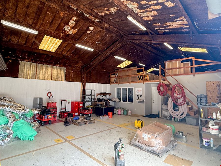 Industrial Site with Office & Climate-Controlled Warehouse Space