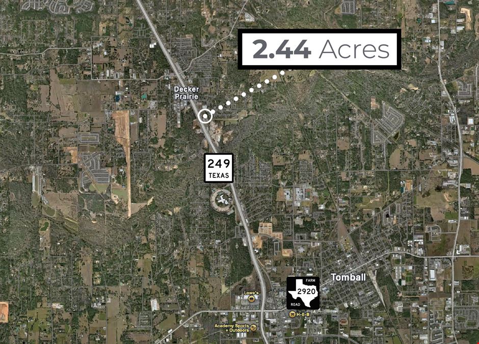 2.44 Acres SH 249