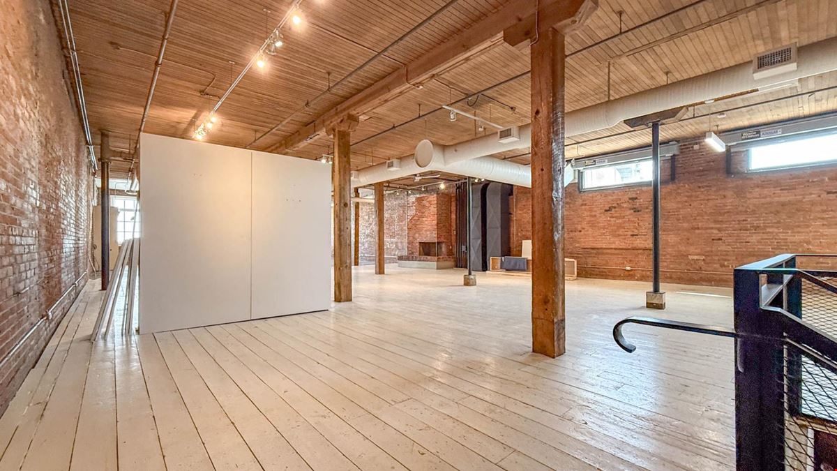 High profile commercial space available in the Old Cannery Building.