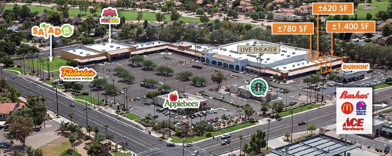 5223,  5225, 5247, 5253, 5257 E Brown Rd & 1115 N Higley Rd