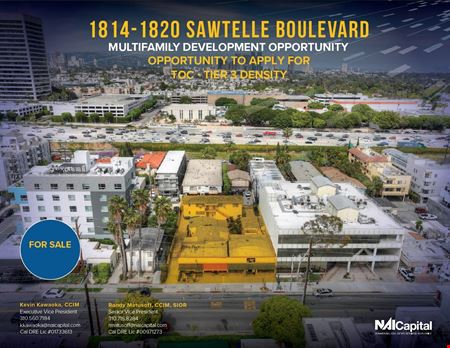 Preview of VacantLand space for Sale at 1814 -1820 Sawtelle Boulevard