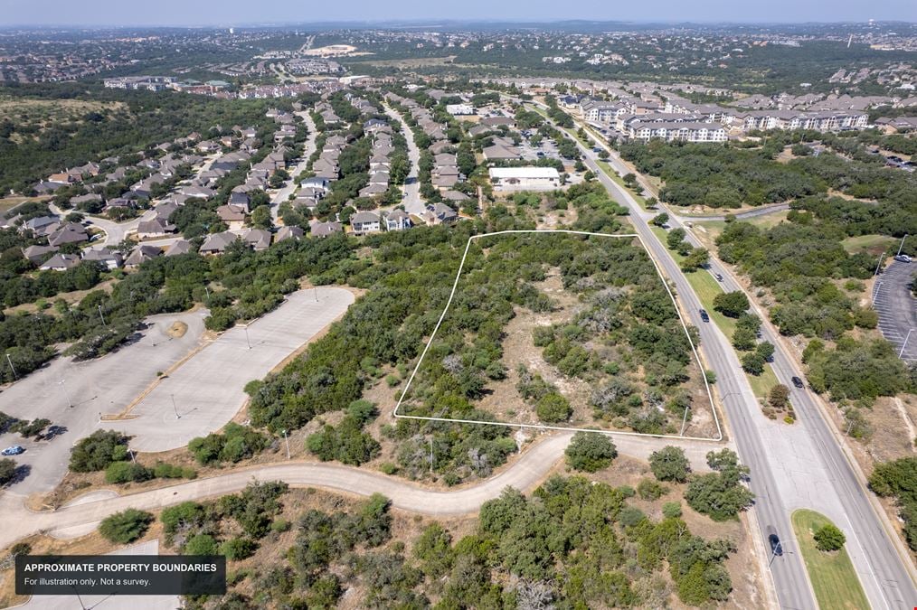 3.75 AC Development Site on Stone Oak Pkwy, Zoned C-3