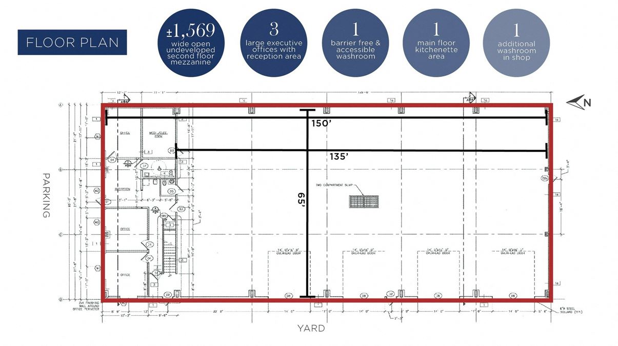 Freestanding Industrial Building On 1.51 Acres