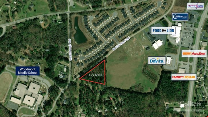 ±1.45 Acres of Unzoned Land for Sale in Piedmont, SC