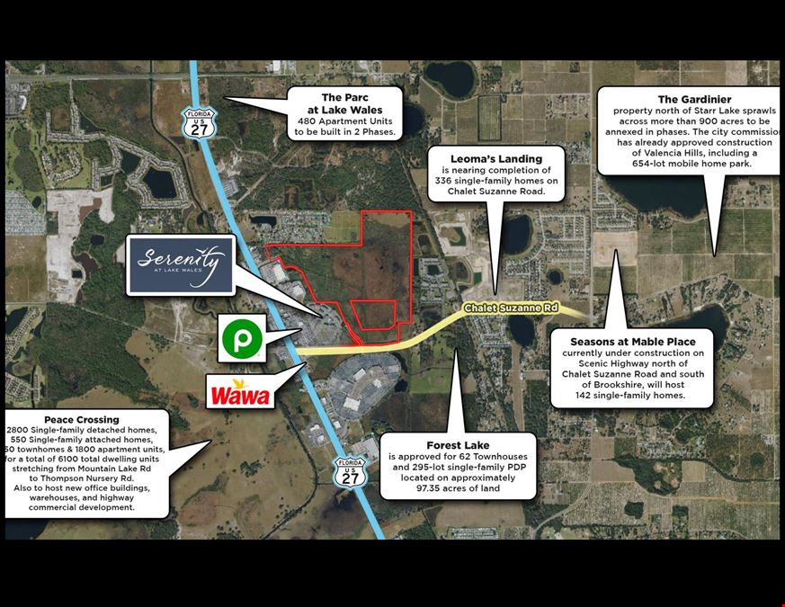 200 Acres of Commercial & Residential Development Lake Wales, FL