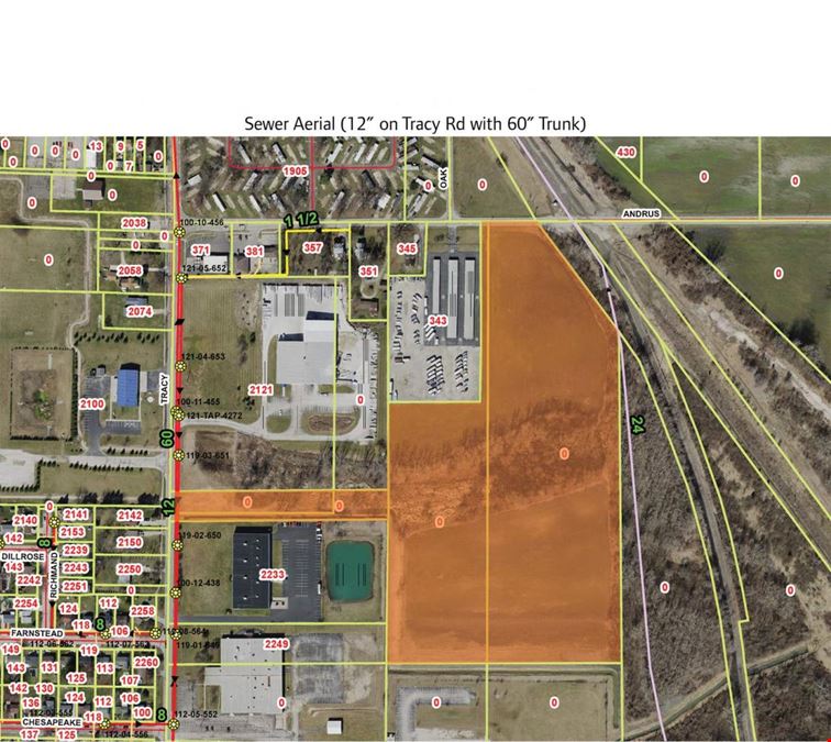 0 Tracy Road and 0 Andrus Road