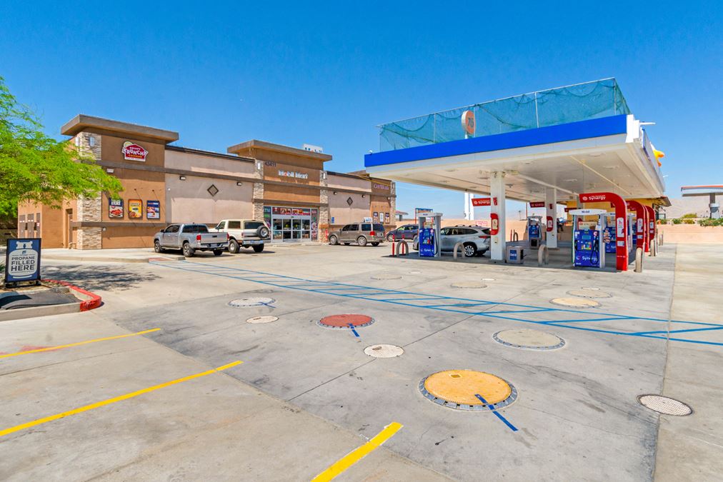Gas Station, C-Store, & Car Wash For Sale with Real Estate
