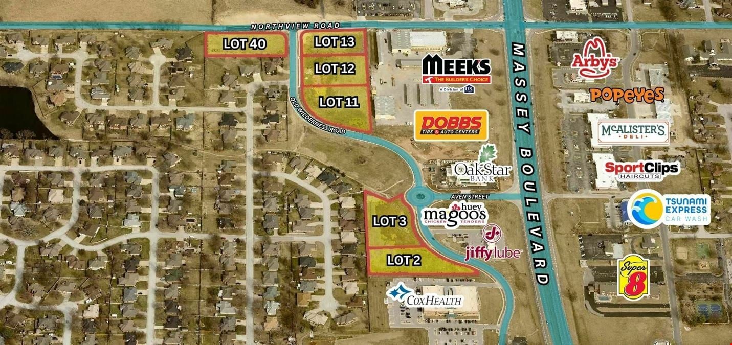 COMMERCIAL LOTS ON HIGHWAY 160 IN NIXA