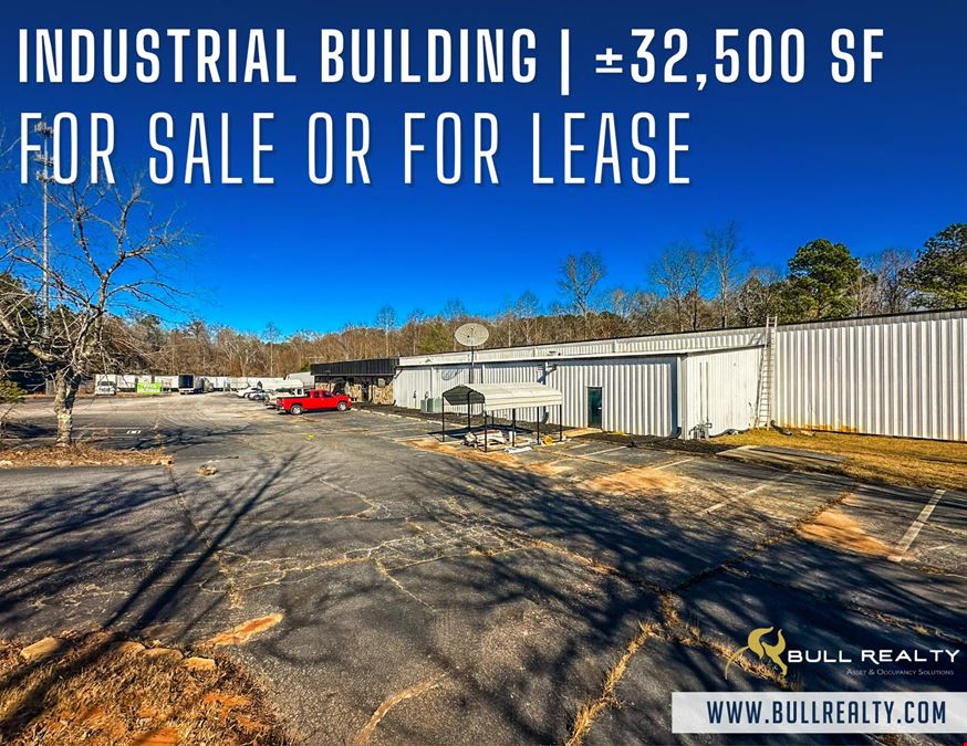 Industrial Building | ±32,500 SF | For Sale or For Lease