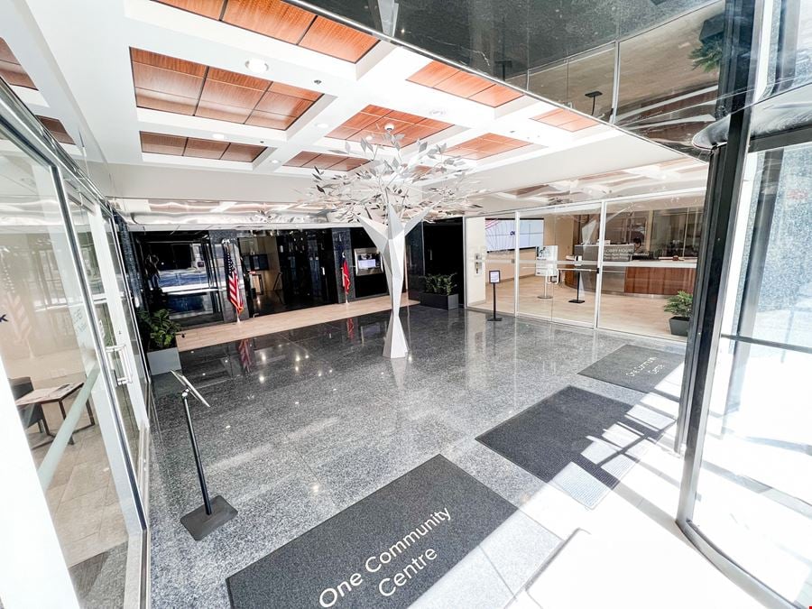 Available Suites for Lease at One Community Centre