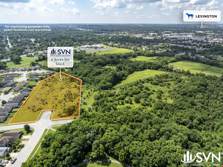 1749 Russell Cave Rd - 4 Acres