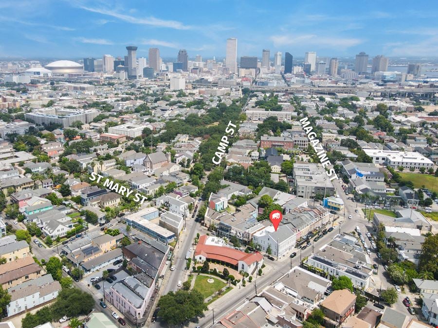 Retail/Office Suites in the Prominent Lower Garden District