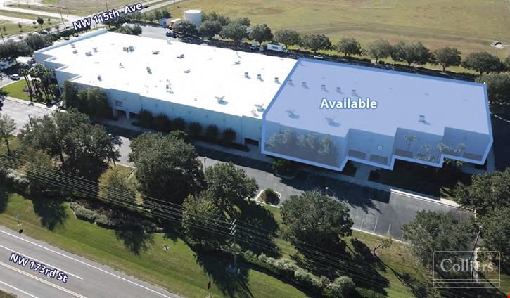 11600 NW 173rd Street, Suite 110 - 16,000 SF of Industrial Space for Lease