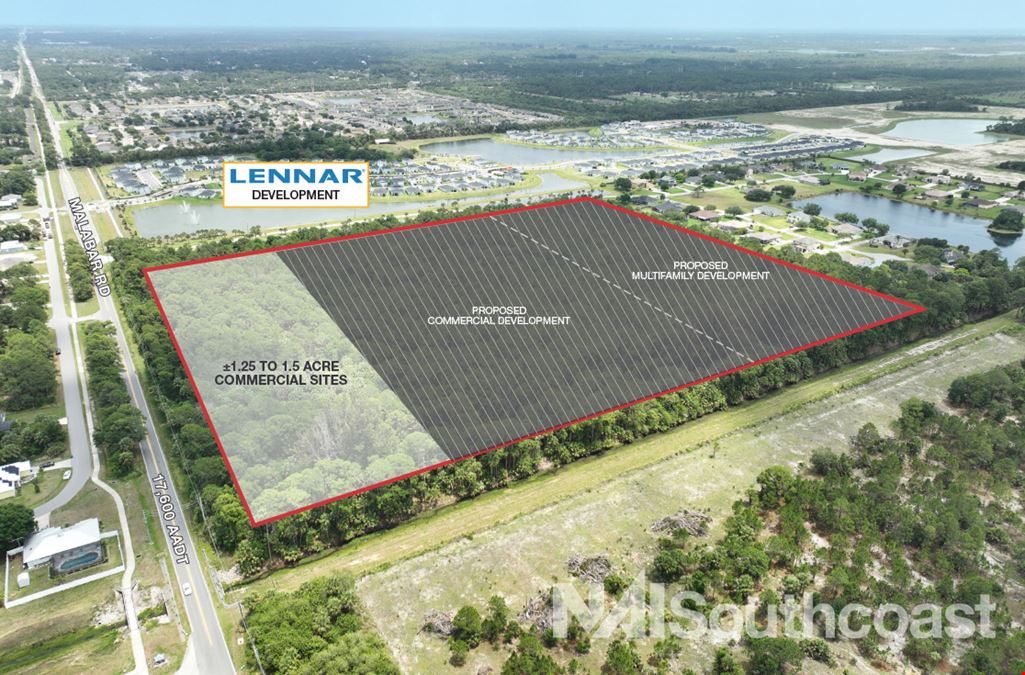 ±1.25 to 1.5 Acre Commercial Sites