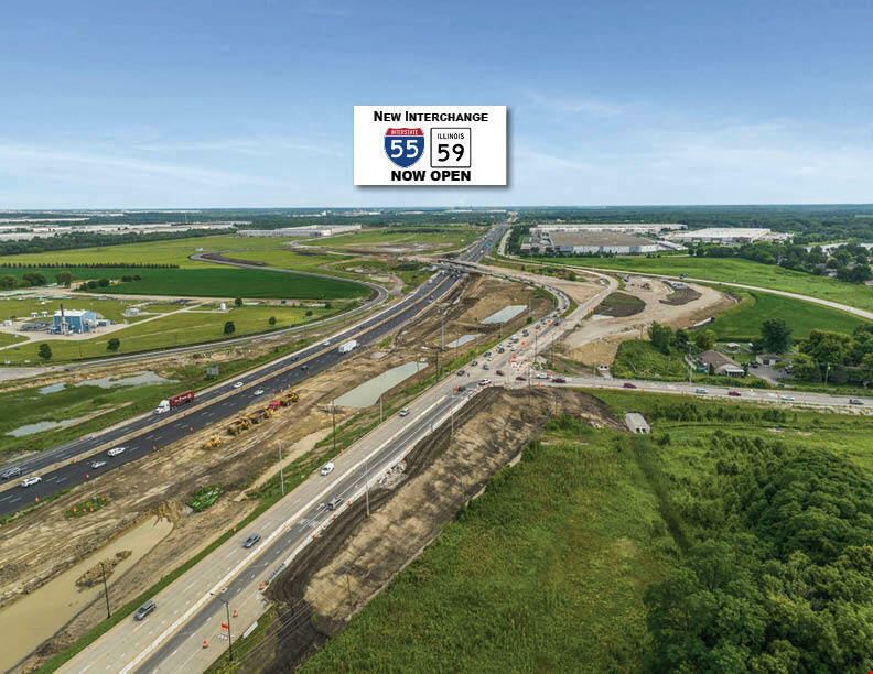 I-57 & I-80 Development Site Hard Corner Outlot