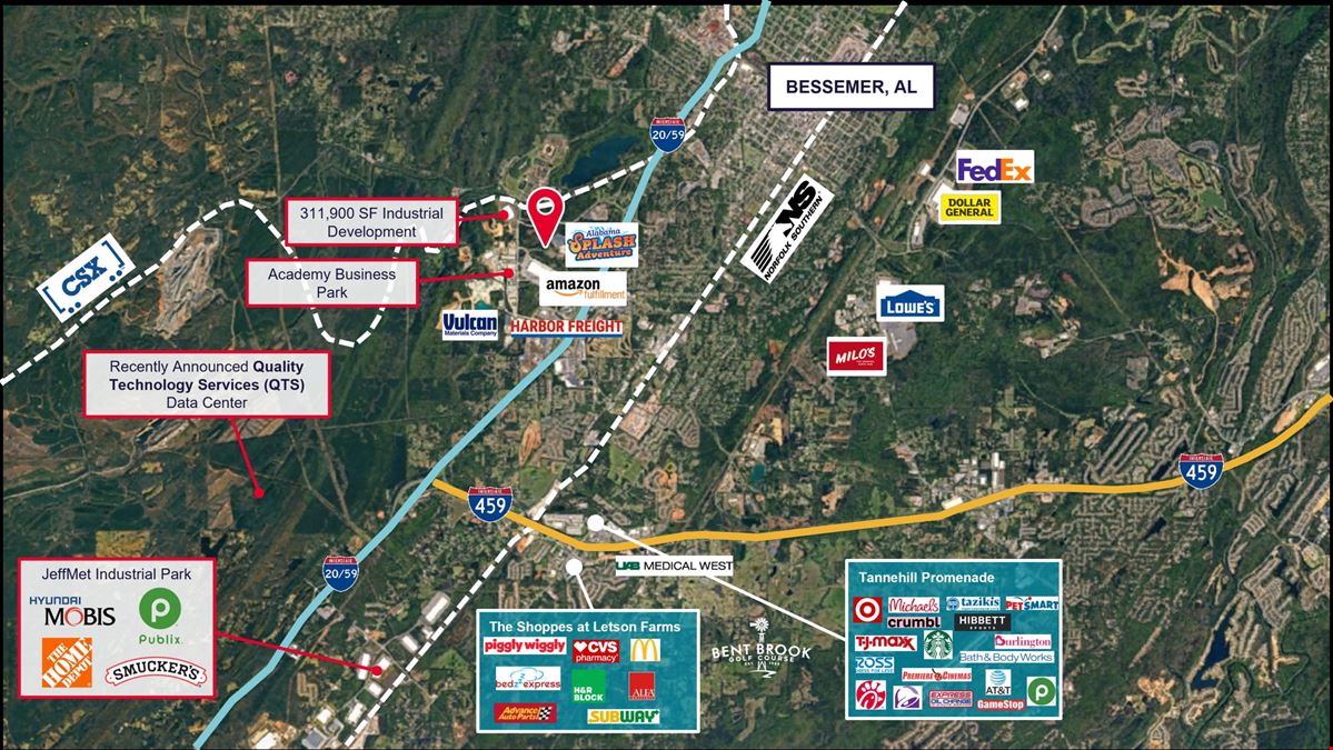 Powder Plant Road & I-20 - Land