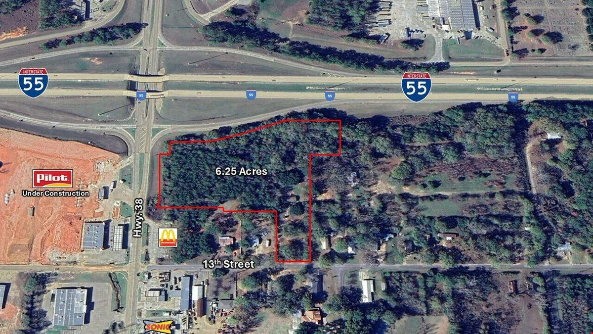 Vacant Land - 6.25 Acres w/ Interstate Visibility