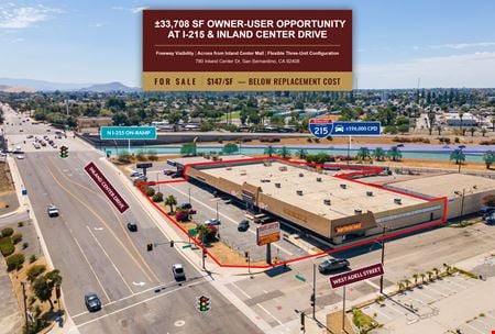 Preview of Retail space for Sale at 780 Inland Center Dr