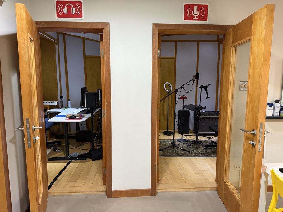 Move-In Ready Office Space & Production Studio - FOR LEASE