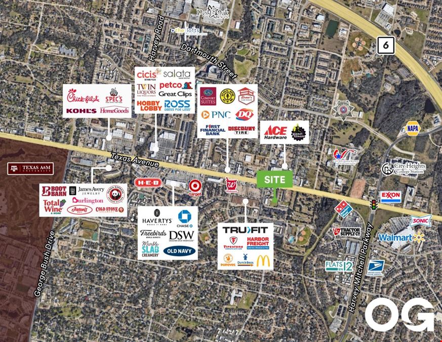 .97 AC Near Texas Avenue & Southwest Parkway