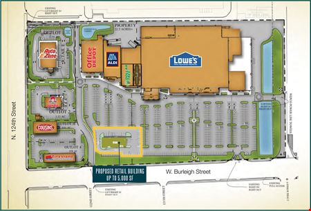 Preview of Retail space for Rent at 12000 W. Burleigh Street