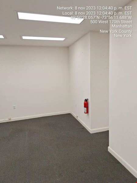 Preview of Office space for Rent at 500 W 170th St
