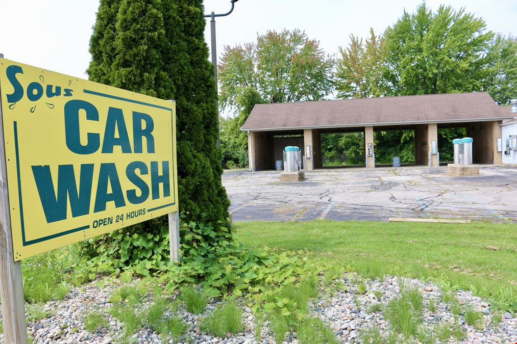 NOW REDUCED! CLOSED 4-BAY SELF-SERVE COIN CAR WASH