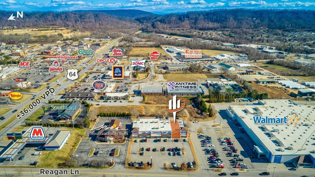 Walmart Shadow Anchored Strip Center