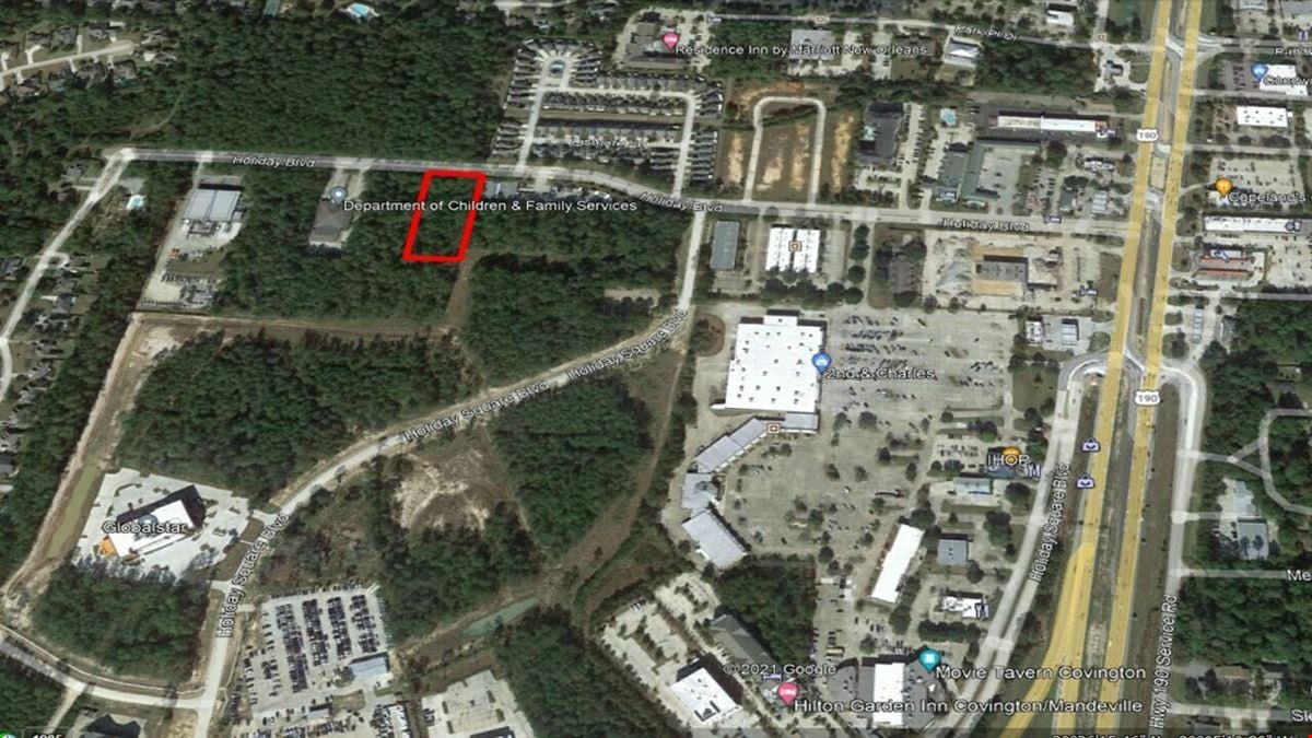 Holiday Blvd Land Parcel