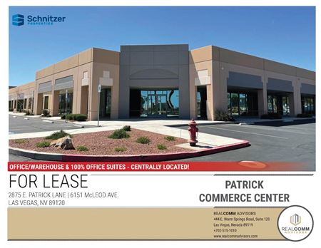 Preview of Commercial space for Rent at 2875 East Patrick Lane