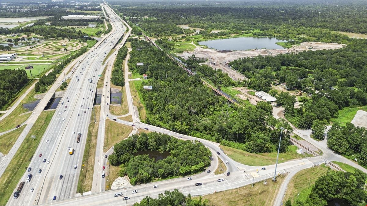 High-Traffic 15 Acres with I-45 Frontage – Prime Conroe Land Opportunity