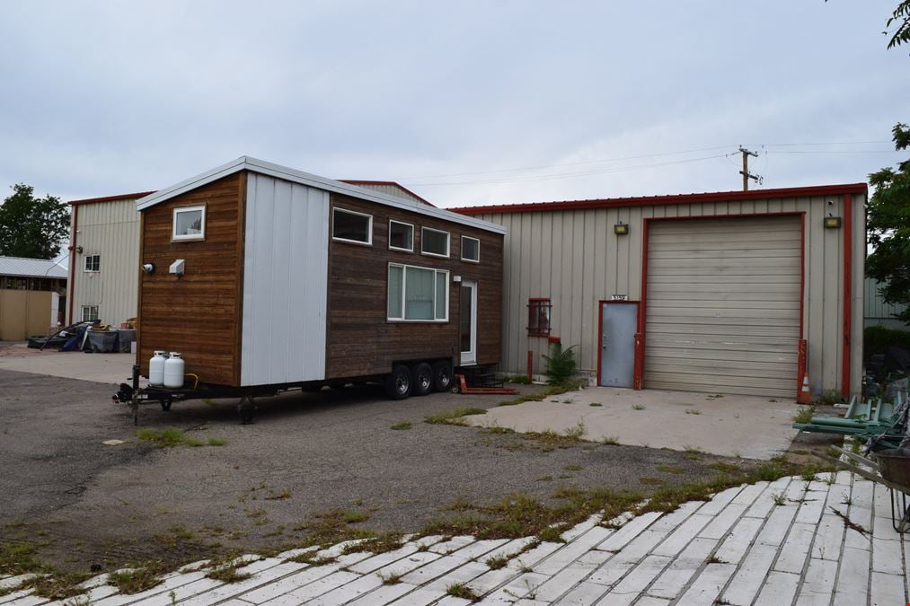 5,300 SF warehouse building w/ storage yard