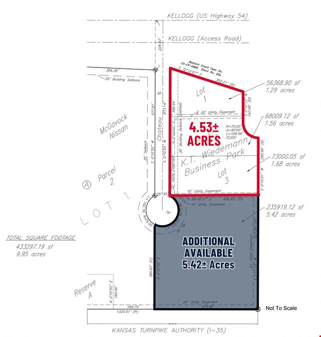 HWY. 54/400 FRONTAGE DEVELOPMENT SITE