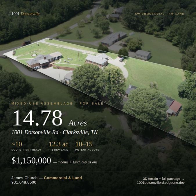 1001 Dotsonville Rd, Clarksville TN - Commercial Mixed Use