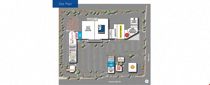 Retail Shop Space for Lease in North Phoenix