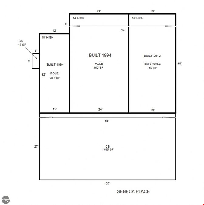 1012 Seneca, Cadillac, MI, 49601