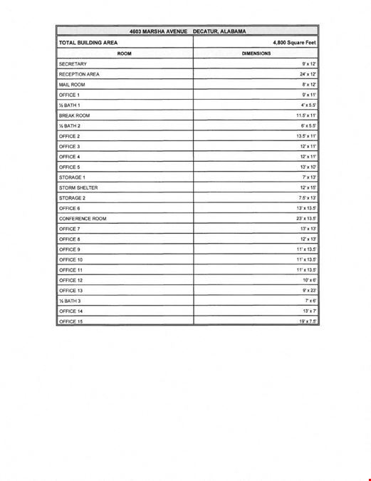 4800SF Office Space