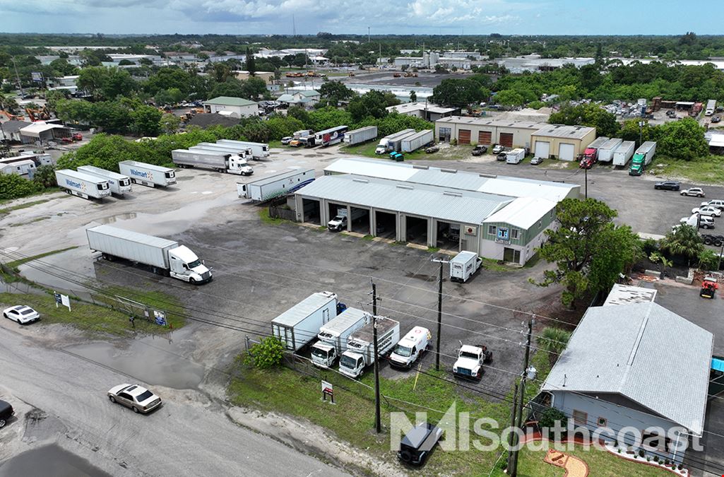 Warehouse With Outdoor Storage