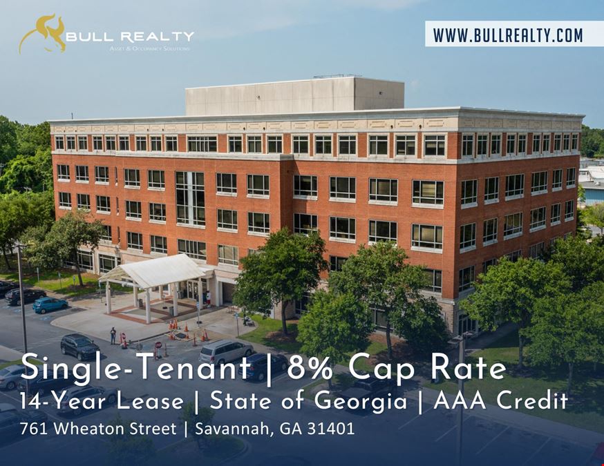 Single-Tenant | 8% Cap Rate | 14-Year Lease | State of Georgia - AAA Credit | BACKUP CONTRACT AVAILABLE