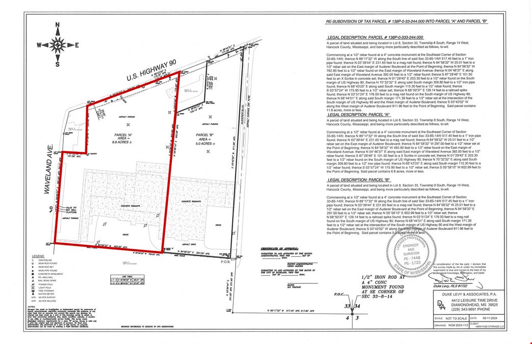 HARD CORNER @ SIGNALIZED LIGHT WITH +/-7 ACRES