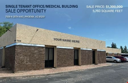 Preview of Office space for Sale at 7509 N 35th Ave