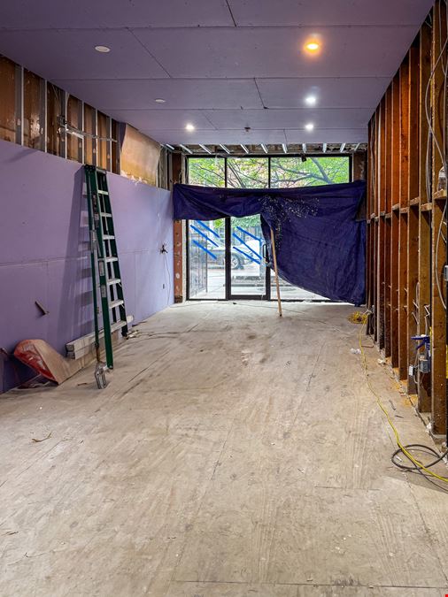1,000 SF | 639 Rogers Avenue | Newly Renovated Retail Space with Glass Frontage for Lease