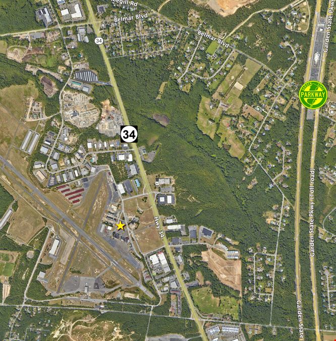 Warehouse For Lease at Monmouth Executive Airport