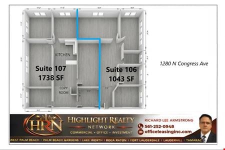 Preview of Office space for Rent at 1280 Old Congress Ave