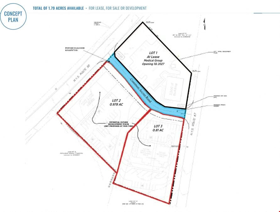 Rte. 67 & 50- Two Commercially Zoned Lots