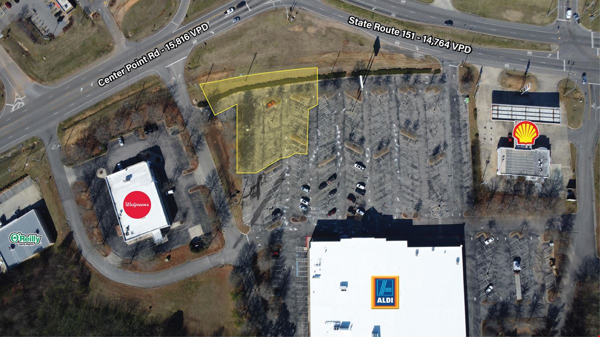 Aldi Outparcel Available