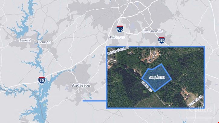 ±7.5 Acres for Sale in Anderson County | Great Development Opportunity